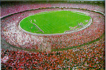 Lo stadio Maracanà di Rio de Janeiro 